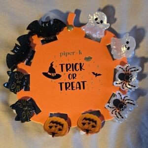 Piper K Halloween Hair Clip Set